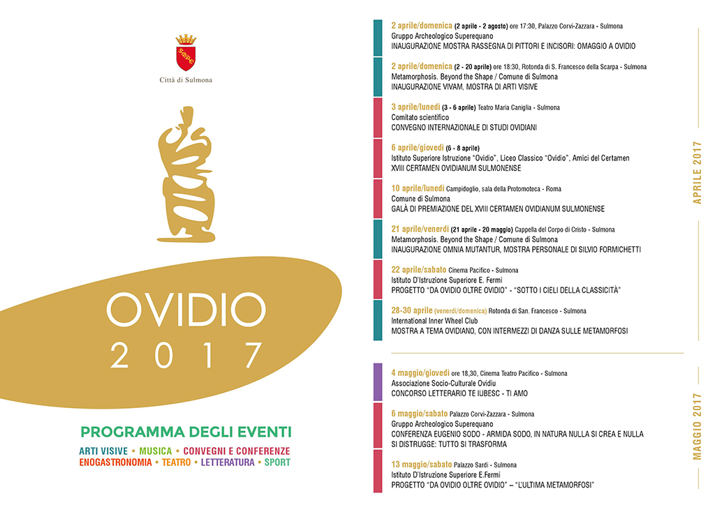 Programma Ovidio 2017