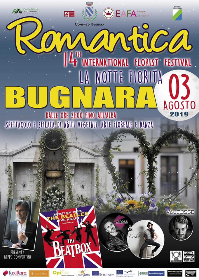 Romantica 2019 - 14th International Florist Festival - Bugnara (AQ)