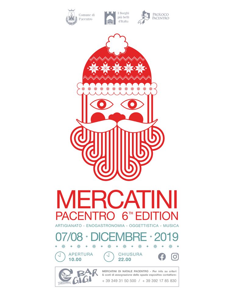 Mercatini di Natale 2019 a Pacentro (AQ)