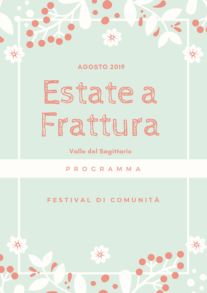 Frattura Estate 2019 - Programma Eventi