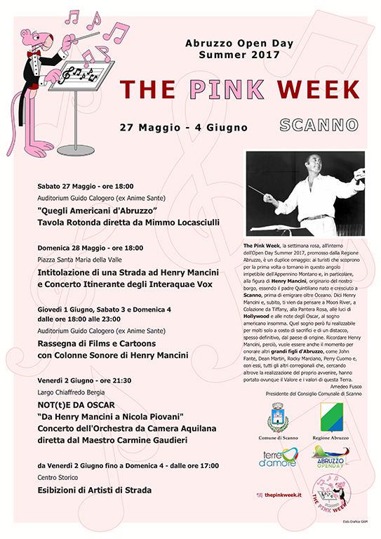 The Pink Week a Scanno